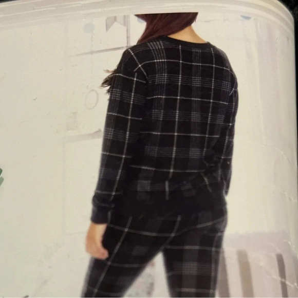 Honeydew Super Soft 2 Piece Pajama Set plaid - Picture 2 of 4